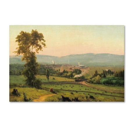 George Inness 'The Lackawanna Valley' Canvas Art,22x32